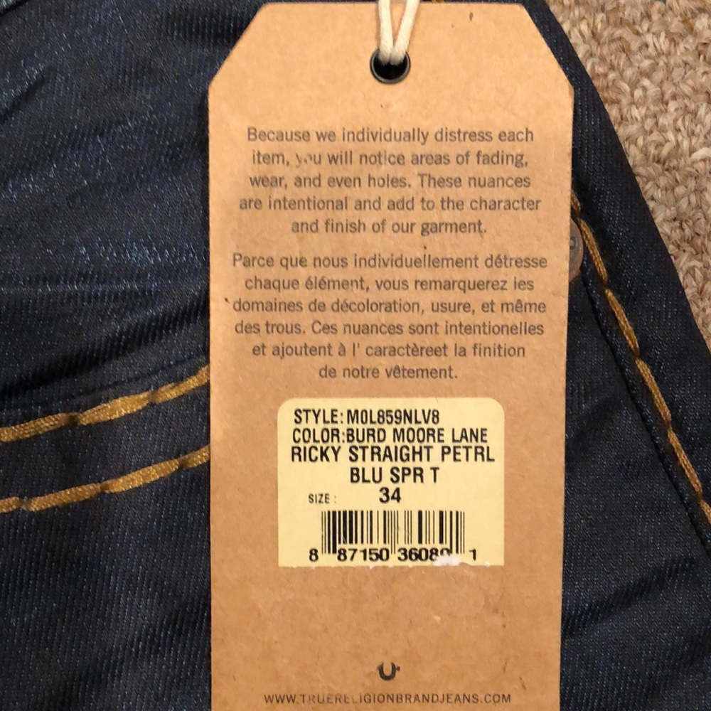 True religion Ricky jeans - Picture 2 of 3